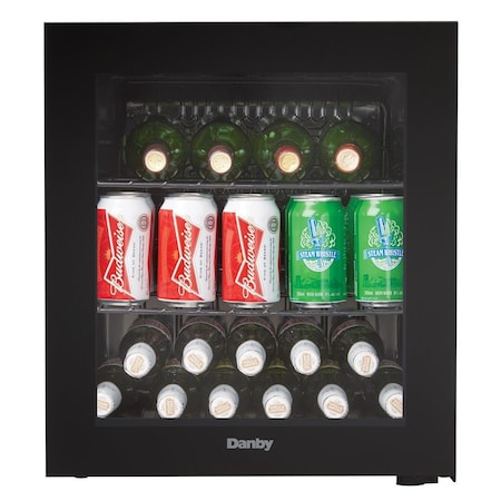 Danby 1.8 cu. ft. Free-Standing Wine Cooler, Black DWC018A1BDB